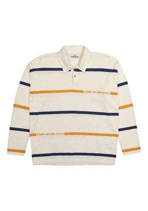 Stone Island striped cotton shirt - Neutrals
