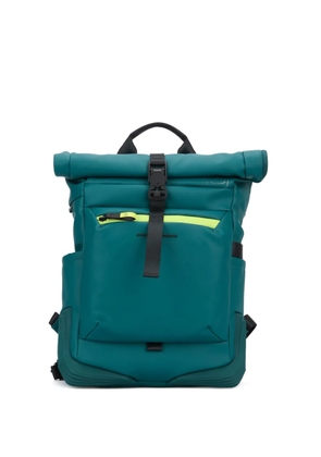 PIQUADRO roll-top backpack - Green
