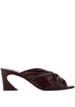 FENDI Arco twisted sandals - Red