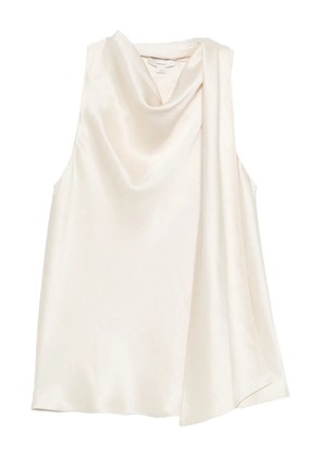 Vince draped sleeveless top - Neutrals