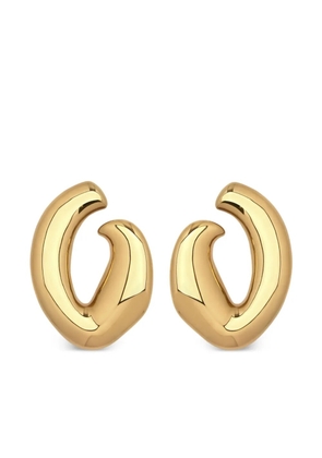 Oscar de la Renta large O stud earrings - Gold
