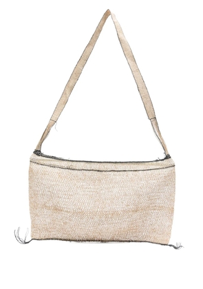 SLO_HAND_MADE net tote bag - Neutrals