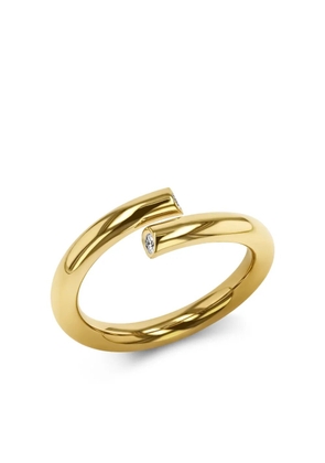 Pragnell 18kt yellow gold Eclipse diamond ring