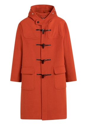 Mackintosh Kilmarnock wool coat - Orange