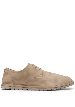 Marsèll Sancrispa suede Derby shoes - Neutrals