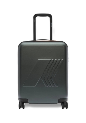 K-Way Eudoxie logo luggage bag - Green