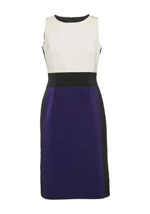 Paule Ka colourblock sleeveless dress - Blue