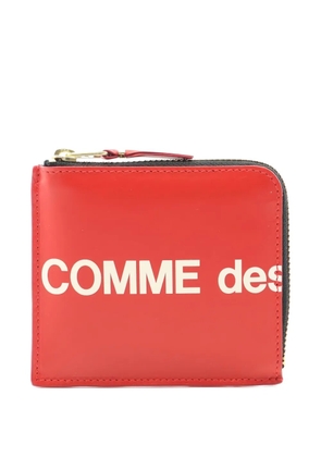 Comme Des Garçons Pre-Owned 2020s logo leather wallet - Red