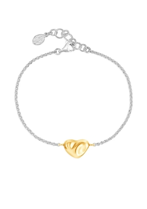 DOWER AND HALL Mini Puff Heart bracelet - Gold