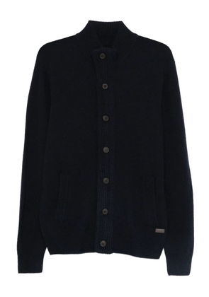 Barbour wool cardigan - Blue