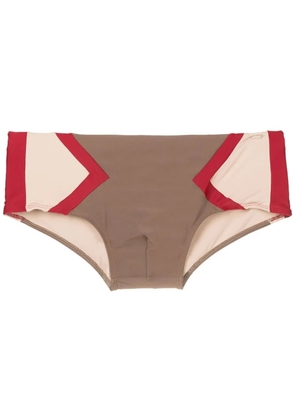 Amir Slama colour-block swimming trunks - Multicolour