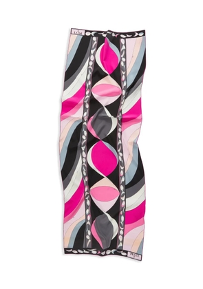 PUCCI Pesci-print scarf - Black