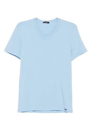 TOM FORD V-neck short-sleeve T-shirt - Blue