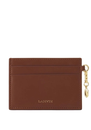Lanvin Séquence leather cardholder - Brown