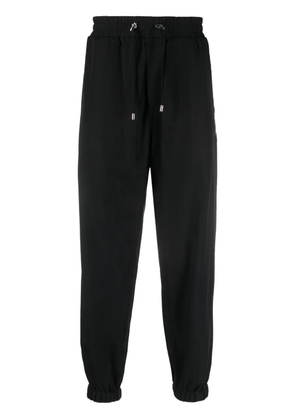 Balmain Fluid cotton track pants - Black