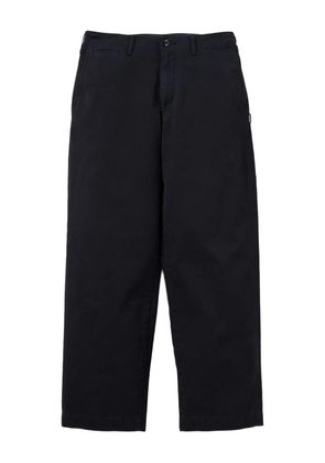 Neighborhood straight-leg cotton trousers - Black