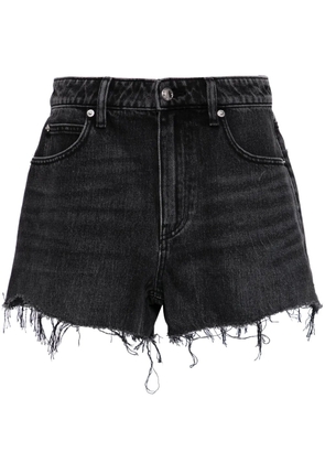 Alexander Wang Bite denim shorts - Black