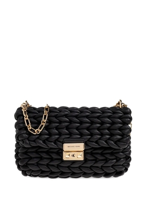 Michael Kors large Tribeca braided chain shoulder bag - Black