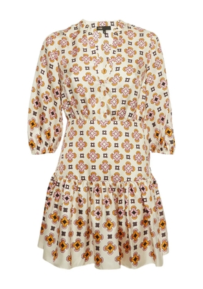 Maje silk mini dress - Neutrals