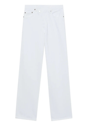 AGOLDE Criss Cross straight-leg jeans - White