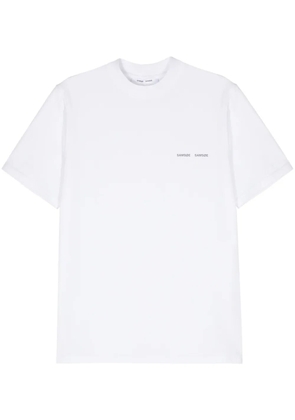 SAMSOE SAMSOE Norsbro logo-print T-shirt - White