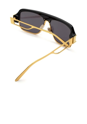 Marni Eyewear geometric-frame sunglasses - Gold