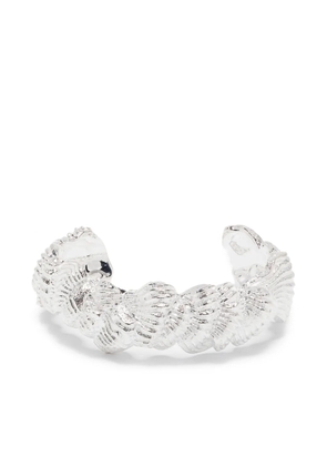 Completedworks Buttercream textured cuff bracelet - Silver