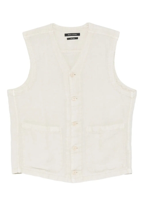 Marc O'Polo button-front pocket vest - Neutrals