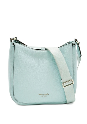 Kate Spade logio-detail leather cross body bag - Blue
