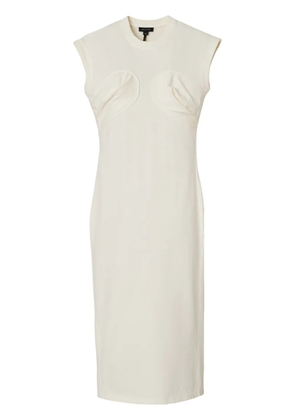 Marc Jacobs Seamed Up sleeveless midi dress - Neutrals