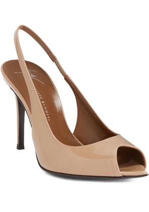 Giuseppe Zanotti 90mm Intriigo heeled sandals - Neutrals