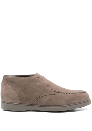Doucal's slip-on suede chukka boots - Brown