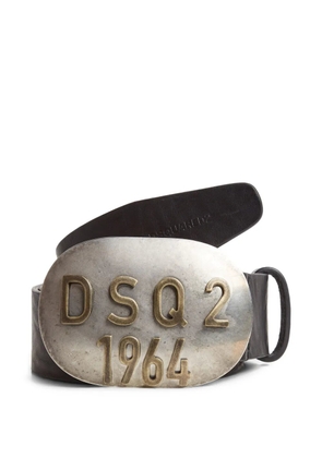 DSQUARED2 Vintage leather belt - Brown