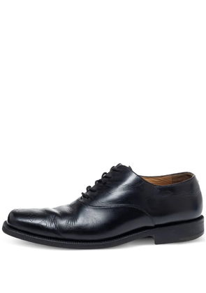 Louis Vuitton Pre-Owned leather oxford shoes - Black