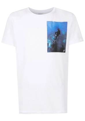 Osklen graphic-print detail T-shirt - White