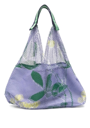 Épice mesh shoulder bag - Purple