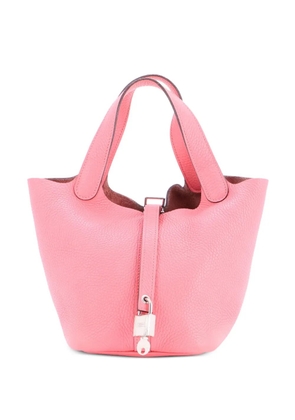 Hermès Pre-Owned Picotin Lock Bag Clemence PM bucket bag - Pink