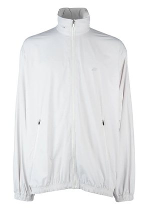 Balenciaga logo-print track jacket - White
