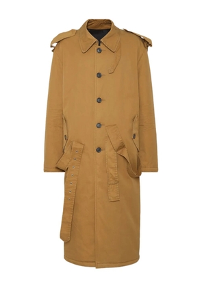 DSQUARED2 buttoned-up trench coat - Brown
