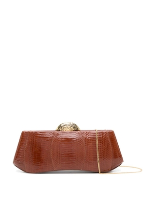 Giuseppe Zanotti Eve clutch bag - Brown