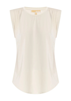 Michael Michael Kors padded-shoulder top - Neutrals