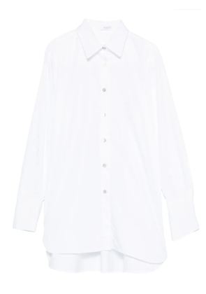 Barba button-down long-sleeve shirt - White