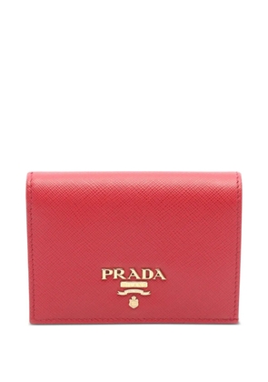 Prada Pre-Owned 2010-2025 Saffiano Wallet small wallets - Red
