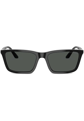 Emporio Armani rectangular sunglasses - Black
