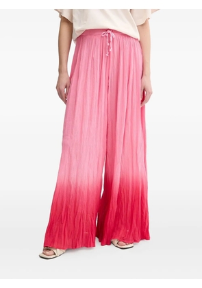PINKO drawstring ombre trousers