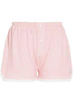 Barrie striped shorts - Pink