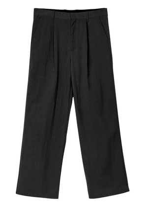 CamperLab pintuck tailored trousers - Black
