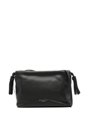 Aspinal Of London calf-leather makeup bag - Black
