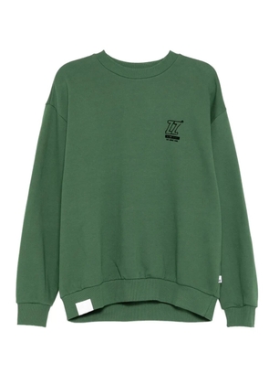 izzue logo-print sweatshirt - Black