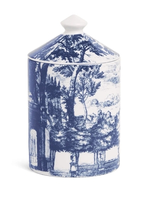 Fornasetti Se Poi Giardino Settecentesco 'Giardino Segreto' candle (310g) - Blue